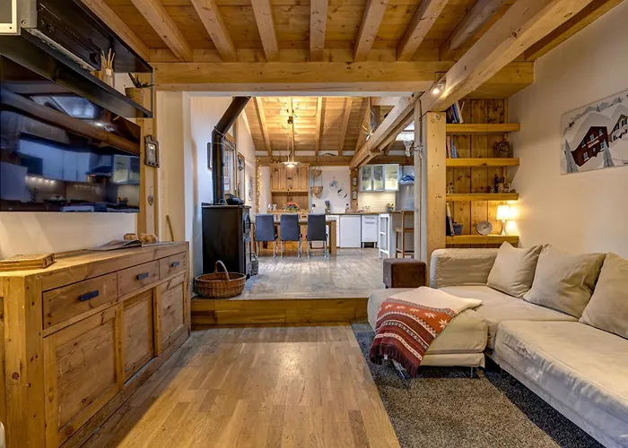 Domek alpejski Tiki - Hot Tub & Sauna Chamonix