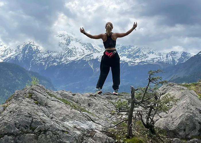 Tiki - Hot Tub & Sauna Domek alpejski Chamonix